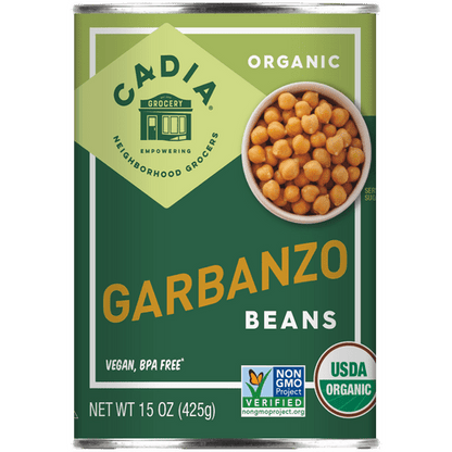 Garbanzo Beans, Organic, Cadia by Country Life Natural Foods