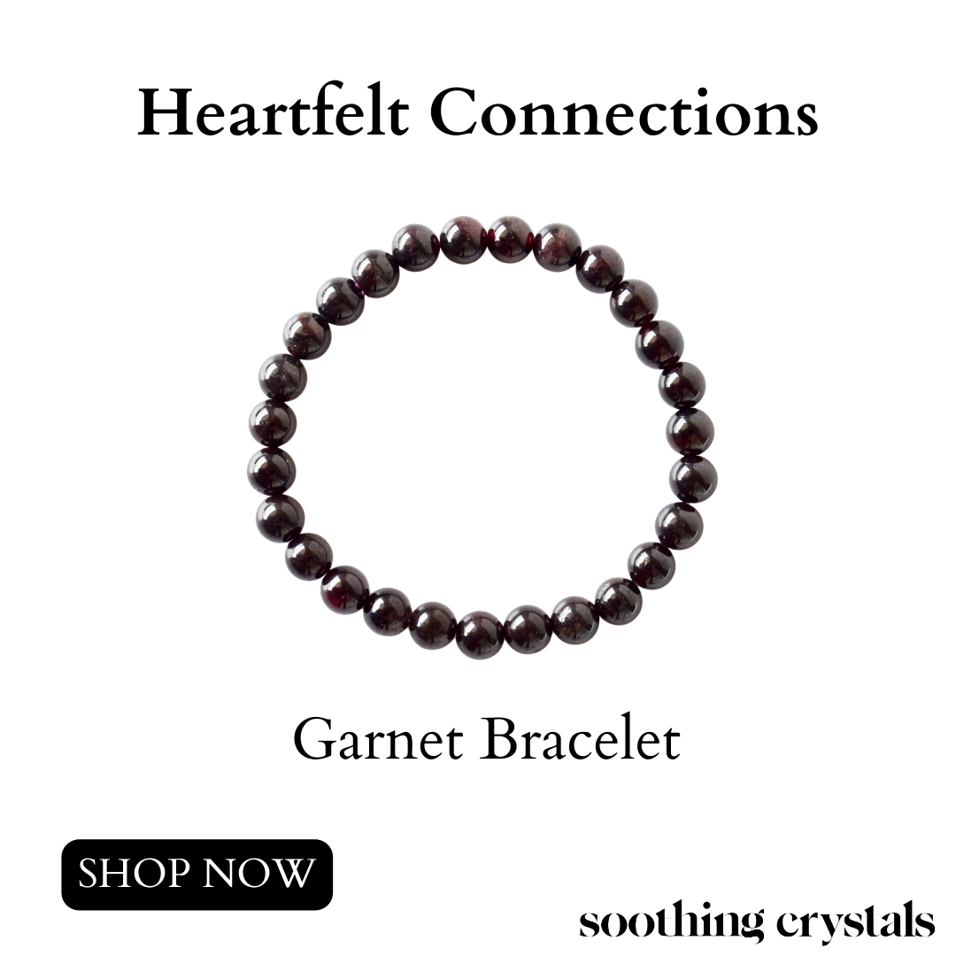 Garnet Bracelet (Power and Prosperity)  DestGlow