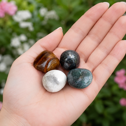 GEMINI Zodiac Crystal Kit, Gemini Birthstones Tumbled Stones Set, Gemini Gifts  DestGlow