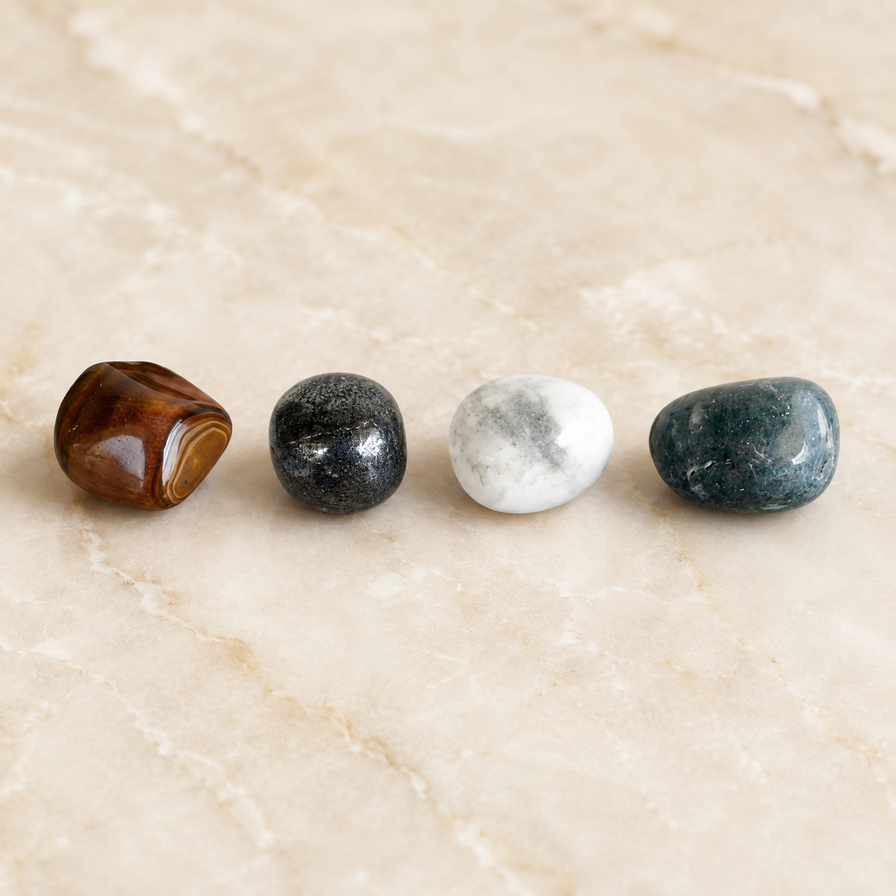 GEMINI Zodiac Crystal Kit, Gemini Birthstones Tumbled Stones Set, Gemini Gifts  DestGlow