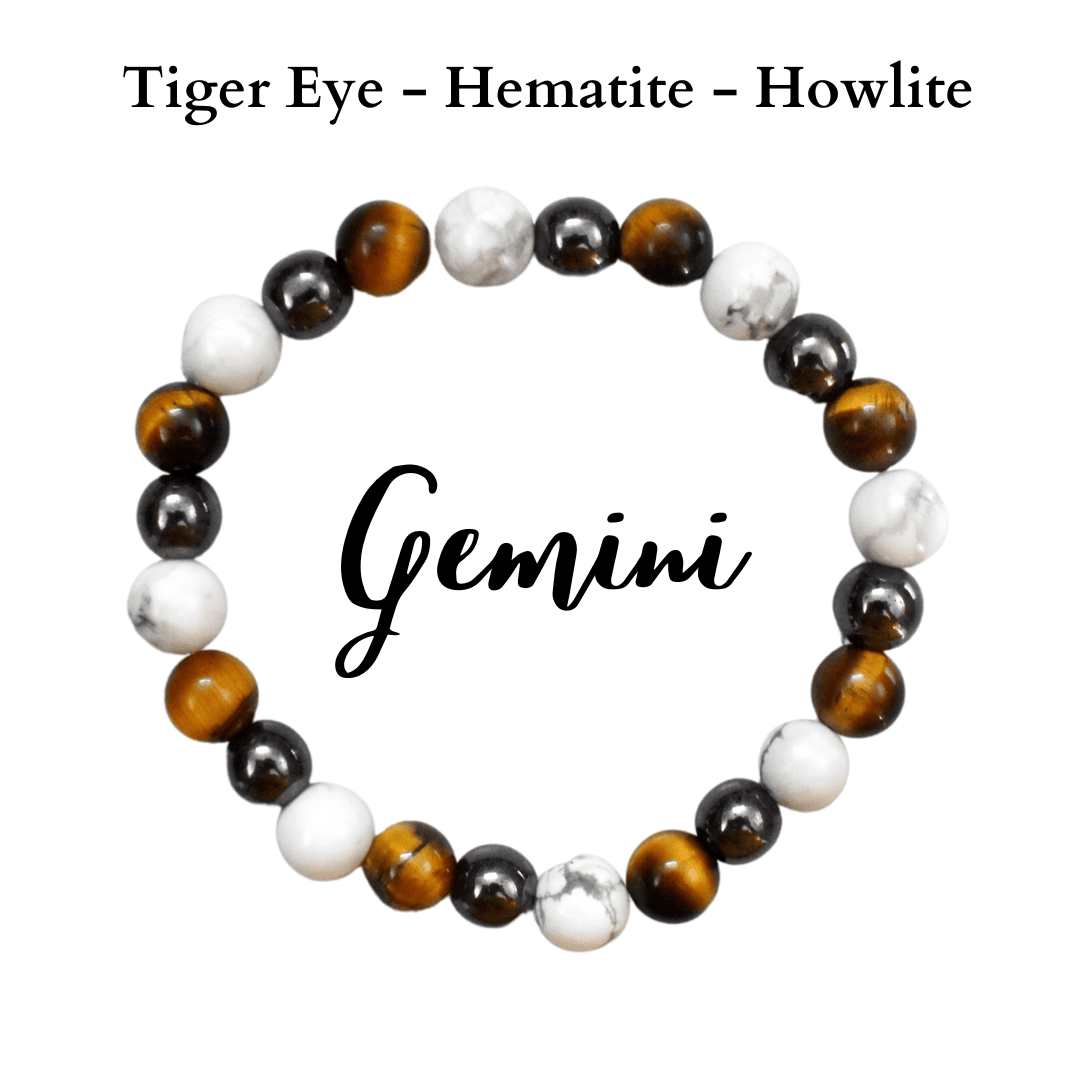 Gemini Zodiac Crystal Bracelet, Gemini Gifts  DestGlow