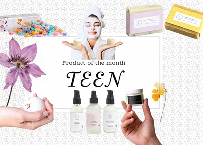 PRODUCT OF THE MONTH SUBSCRIPTION for TEENS - Will be shipped every month for one year by Lizush