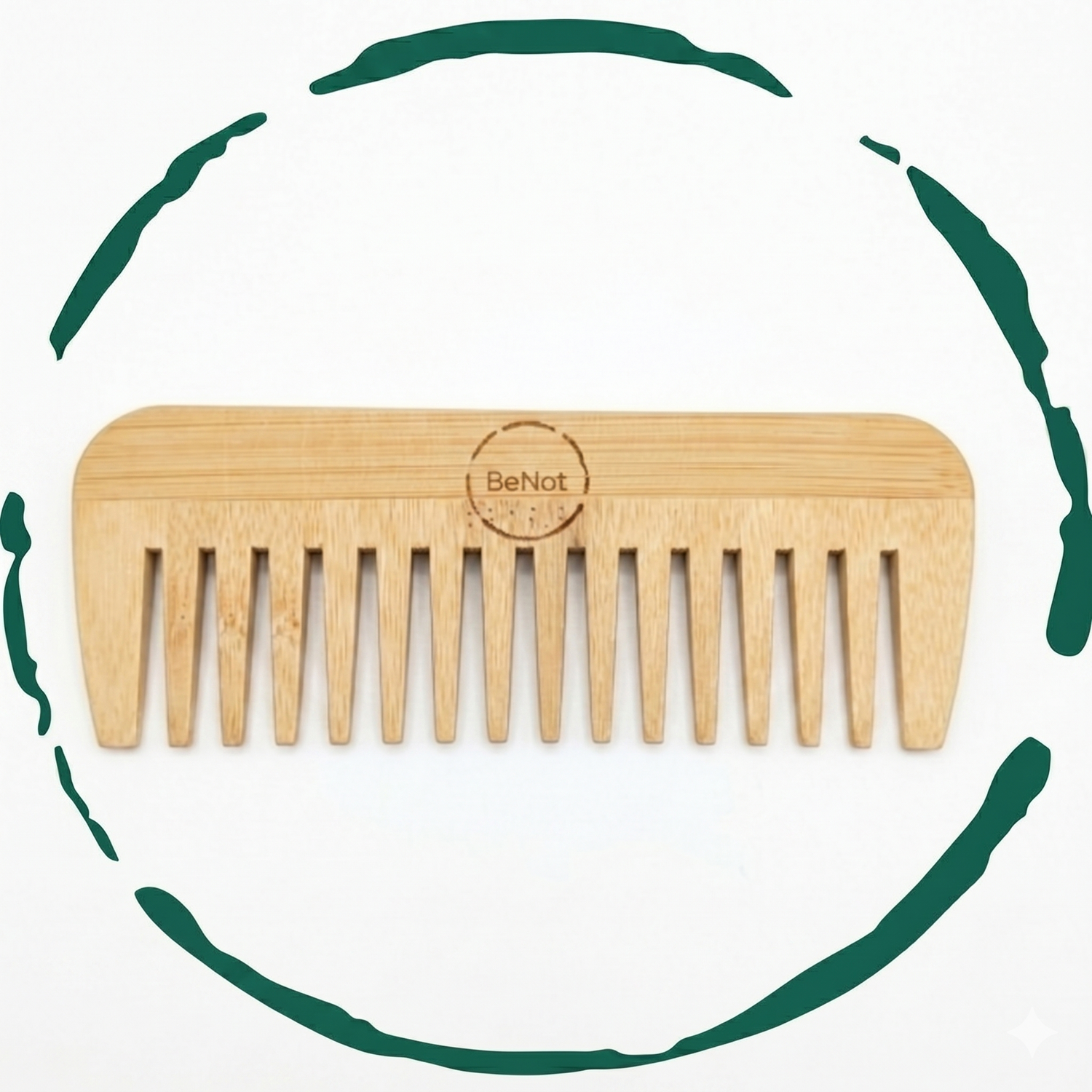 All-Natural Bamboo Hair Comb by BeNat