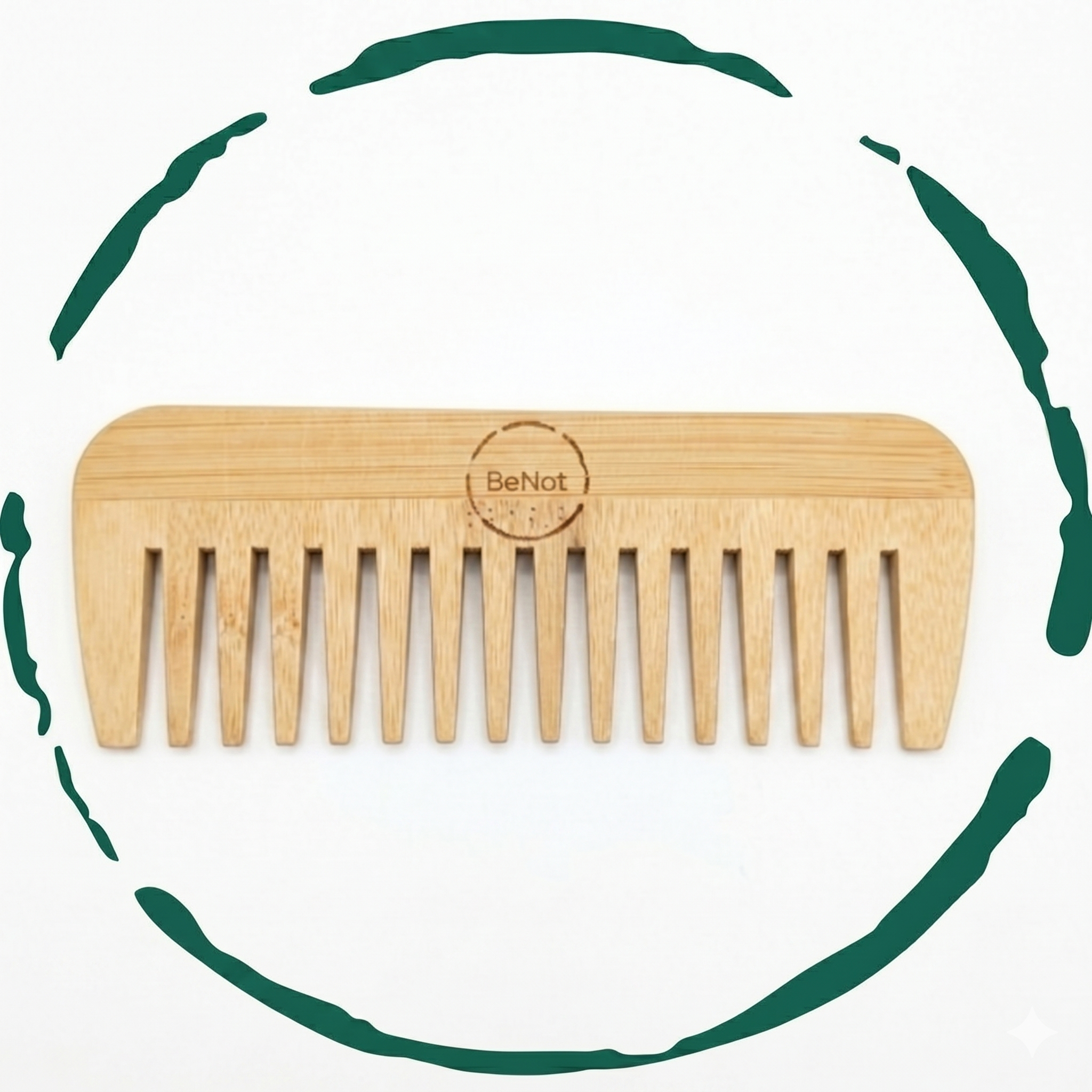 All-Natural Bamboo Hair Comb by BeNat