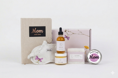 Pampering Mother’s Day Gift Box – Handmade Natural Skincare &amp; Spa Kit by Lizush