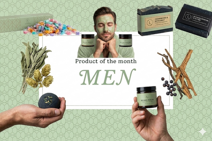 PRODUCT OF THE MONTH SUBSCRIPTION for MEN - Will be shipped every month for one year by Lizush