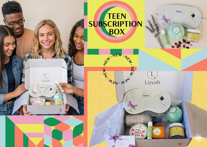 One year - SUBSCRIPTION BOXES for TEENS - Will be shipped every 3 months by Lizush