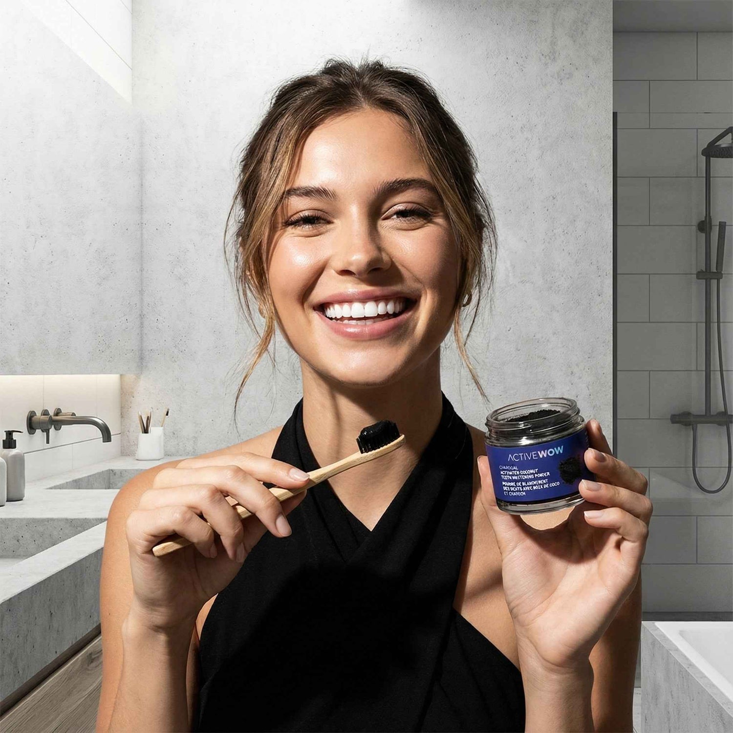 Activated Charcoal Teeth Whitening Powder
