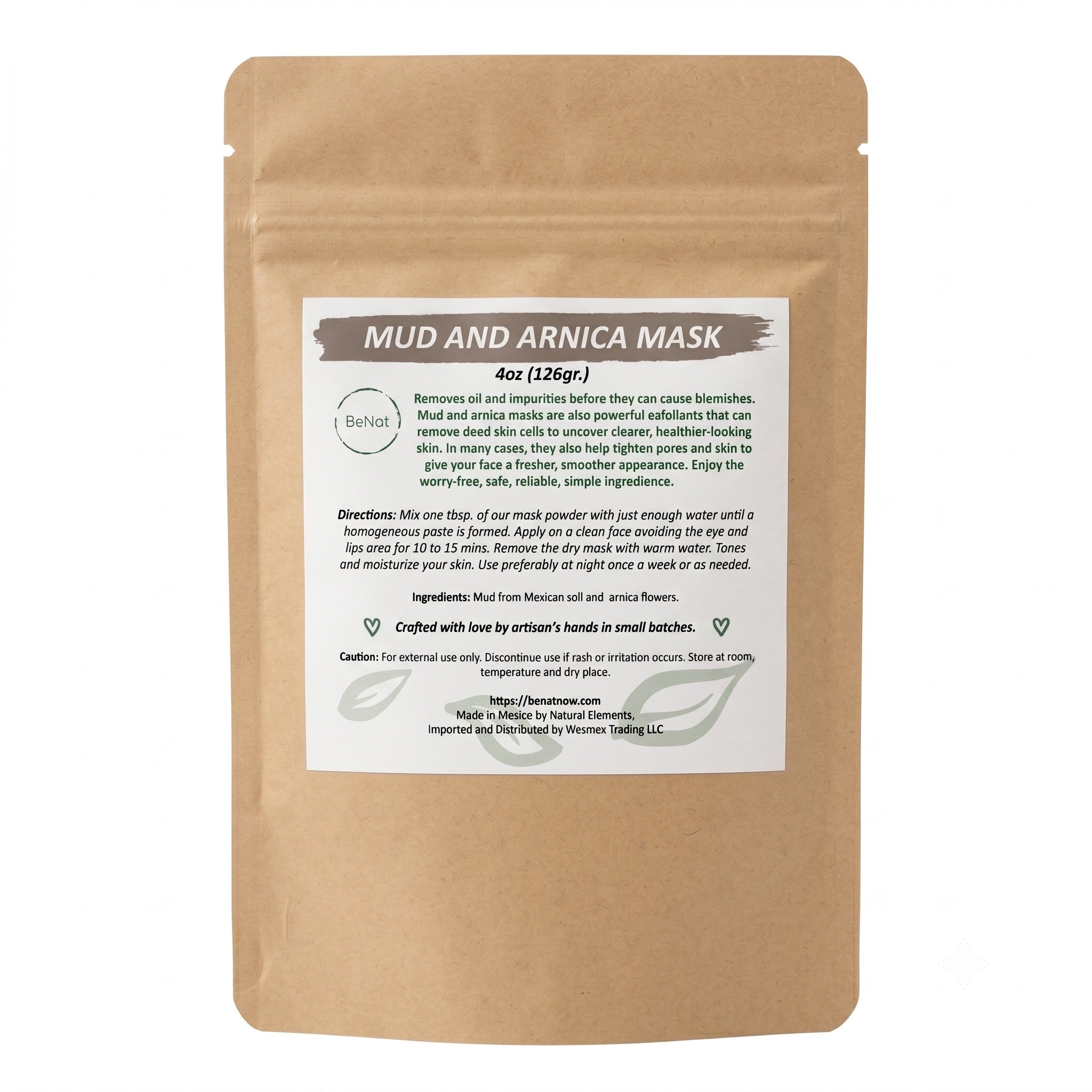 Mud and Arnica Mask - DestGlow