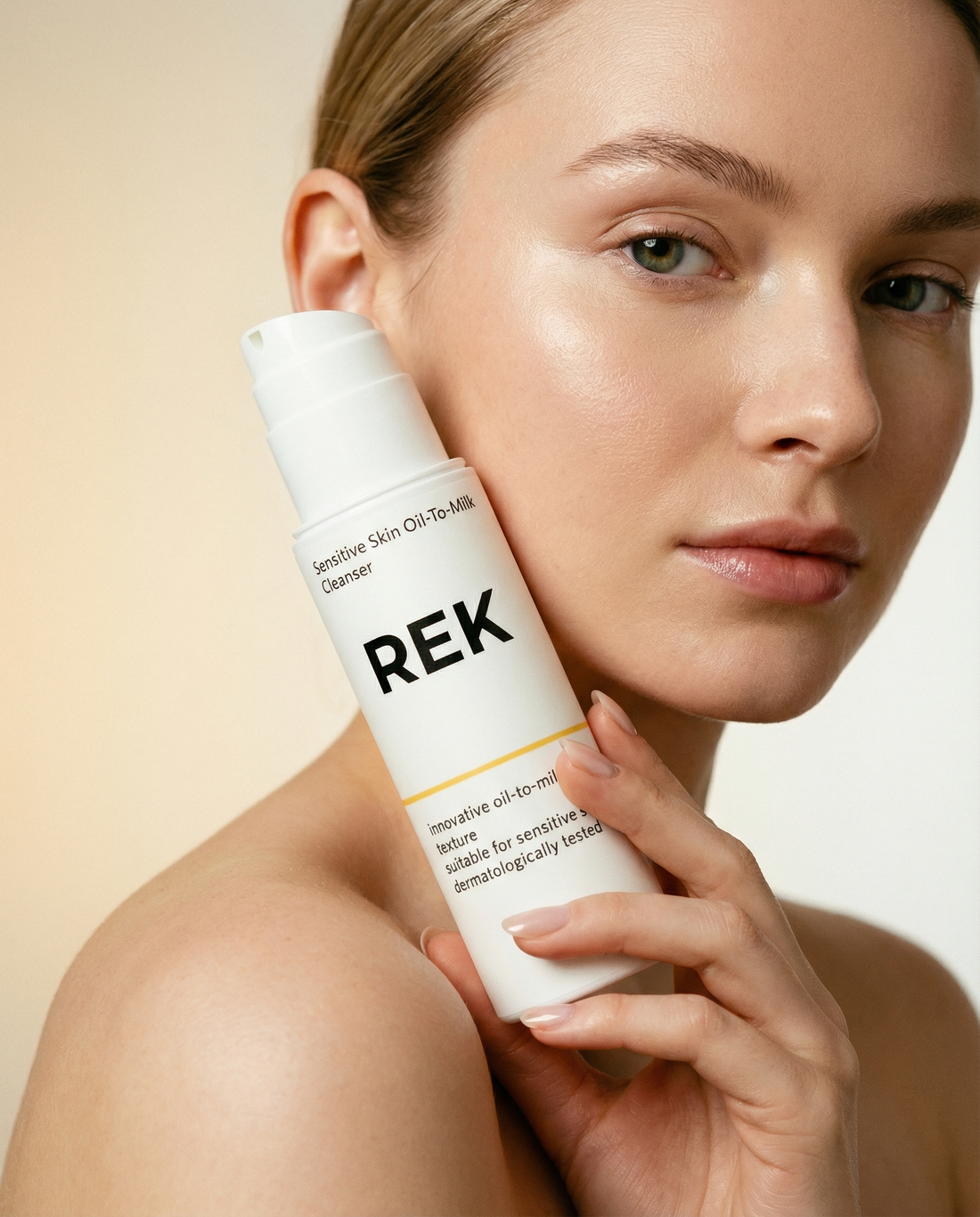 Oil-To-Milk Cleanser – Sensitive Skin Formula by REK Cosmetics
