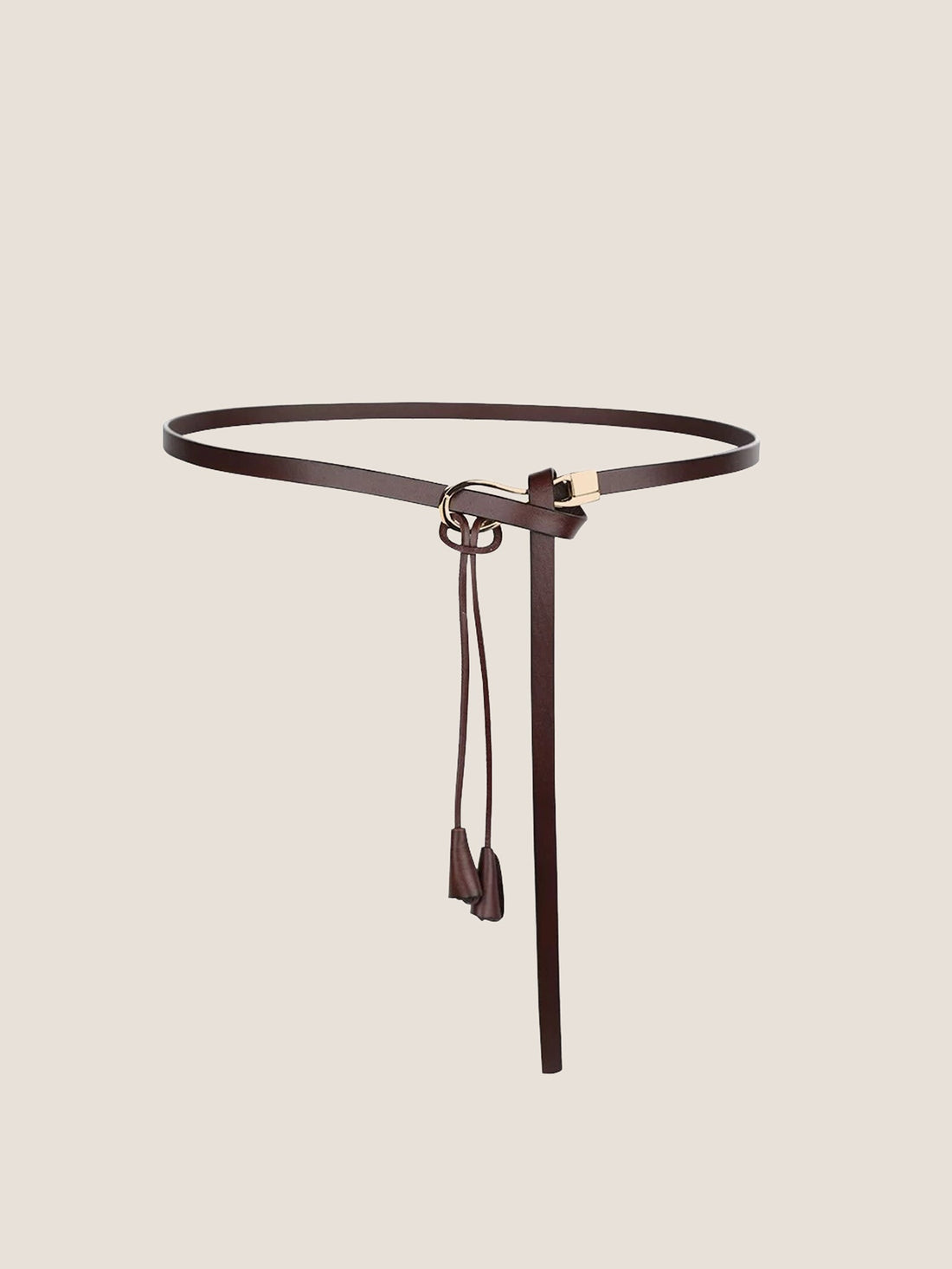 Recycled Leather Belt Versatile Styling For Dress And Blazer VIVETTE by LINTICO