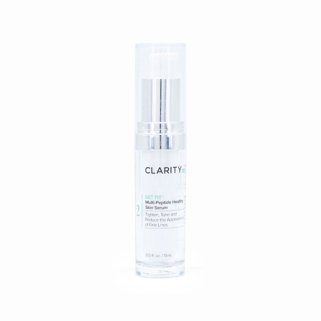 CLARITY RX Get Fit Multi-Peptide Healthy Skin Serum 0.5oz - Missing Box