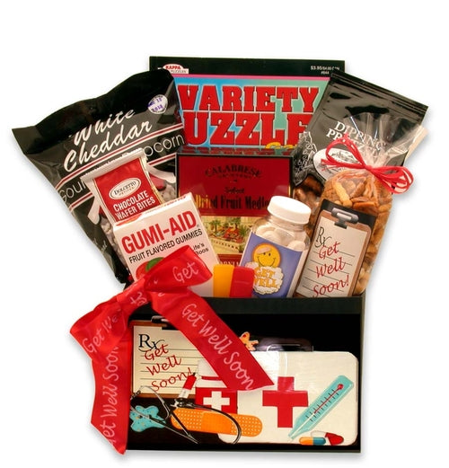 Doctor's Orders Get Well Gift Box - Funny Get Well Soon Basket