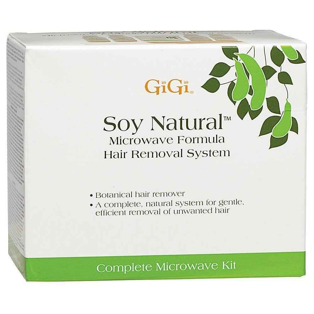 Gigi Soy Natural Microwave Formula Hair Removal System - Wax Kit