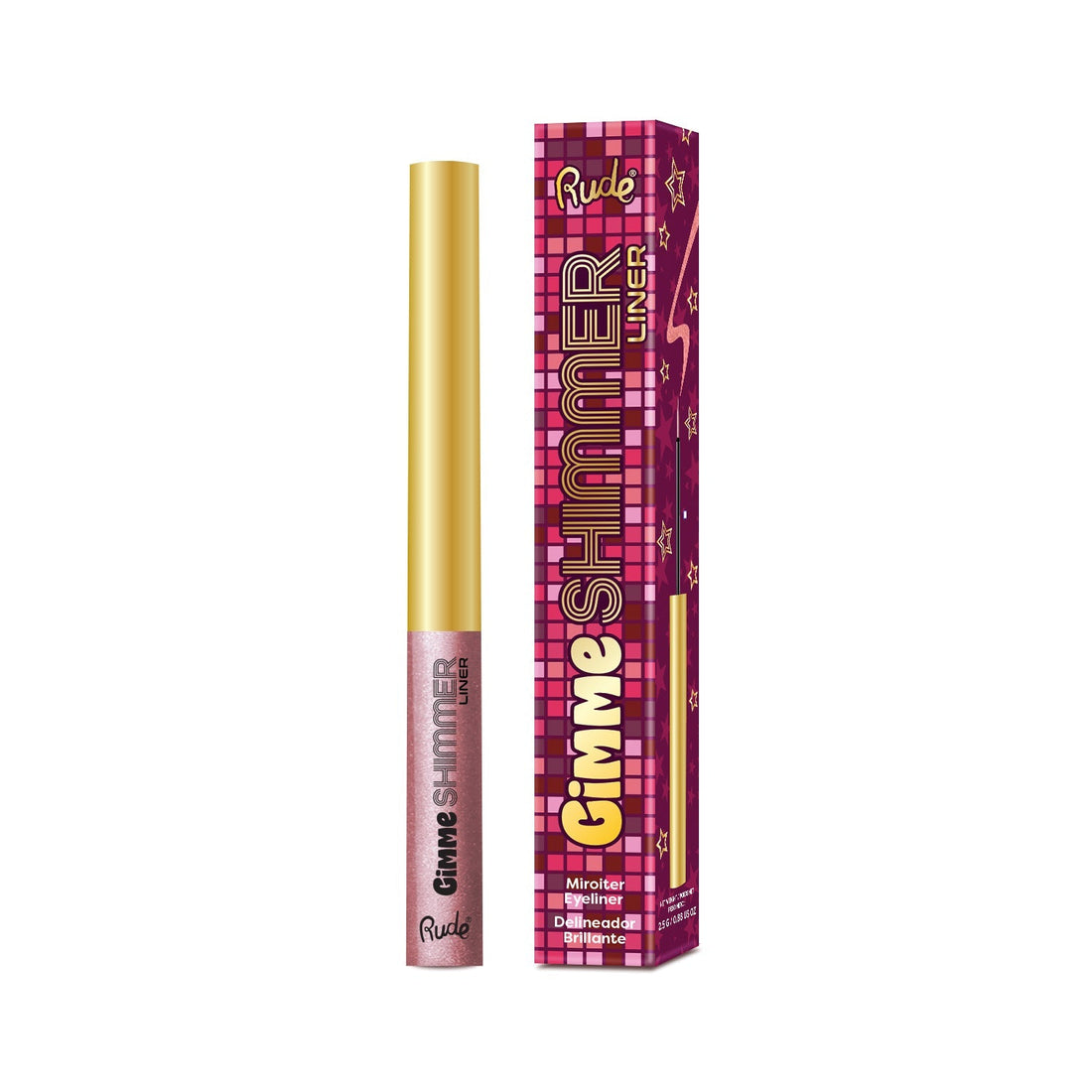 RUDE Gimme Shimmer Liner - Firecracker - DestGlow
