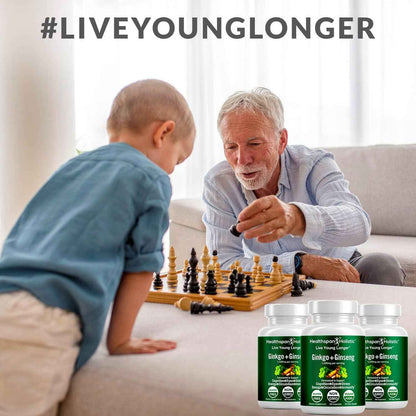 Ginkgo Biloba + Ginseng 60 Capsules