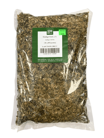 Ginkgo Leaf, Cut, Sifted by Country Life Natural Foods