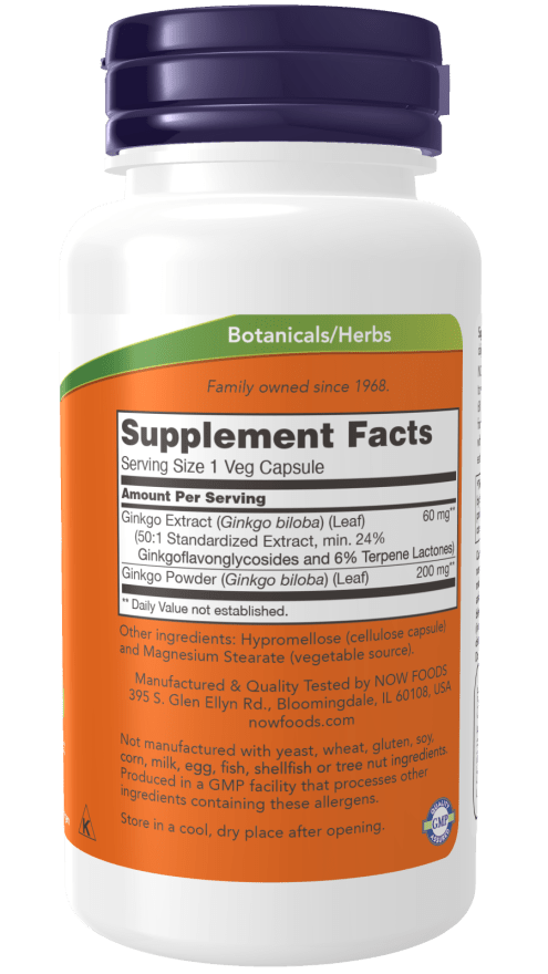 Ginkgo Biloba by Country Life Natural Foods