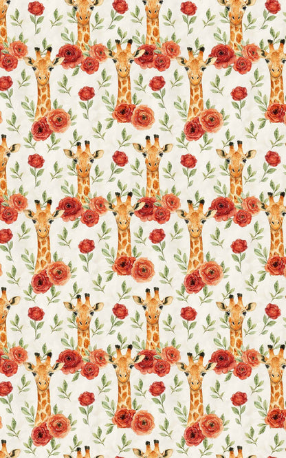 Giraffe Garden Whimsy