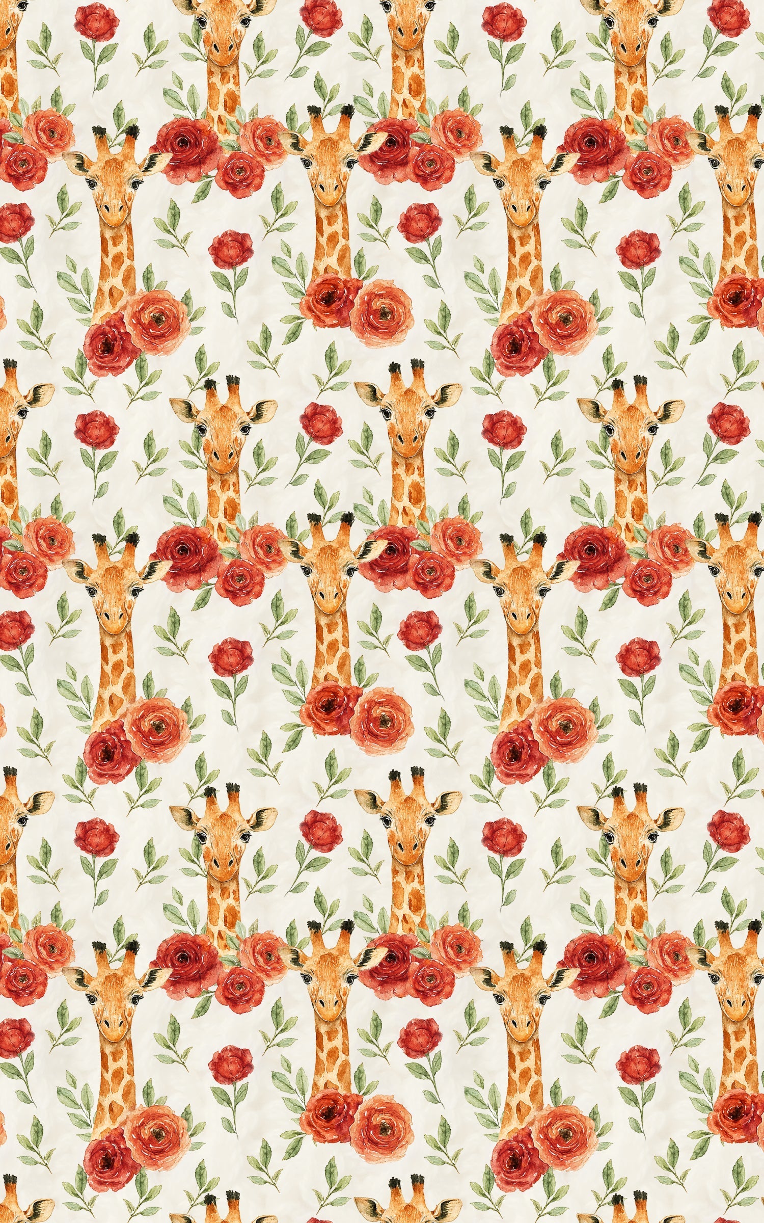 Giraffe Garden Whimsy