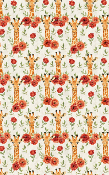 Giraffe Garden Whimsy