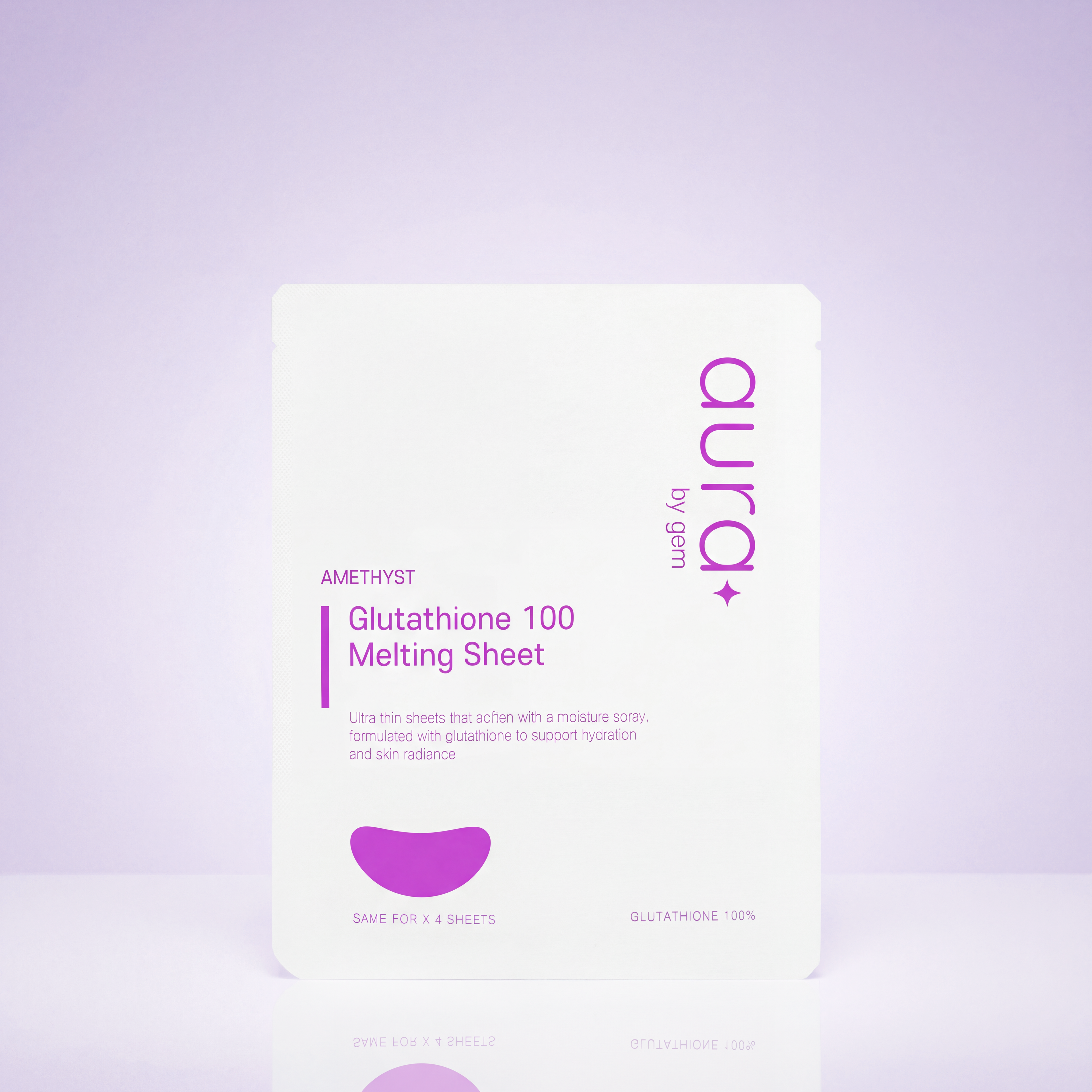 Glutathione 100 Melting Sheet by Aura by Gem