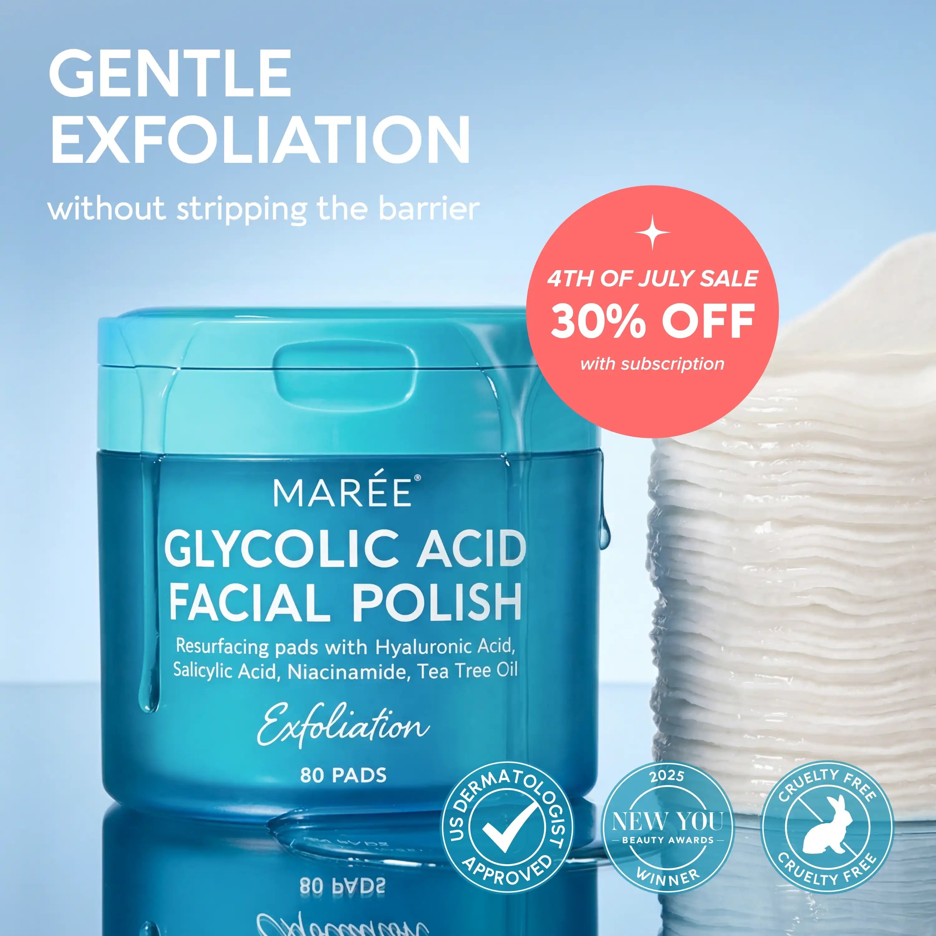 Glycolic Acid Pads 80 PCS 