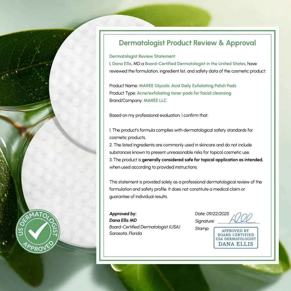 Glycolic Acid Exfoliating Pads
