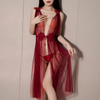 Goddess Tease Sheer Gown 2 Piece Set