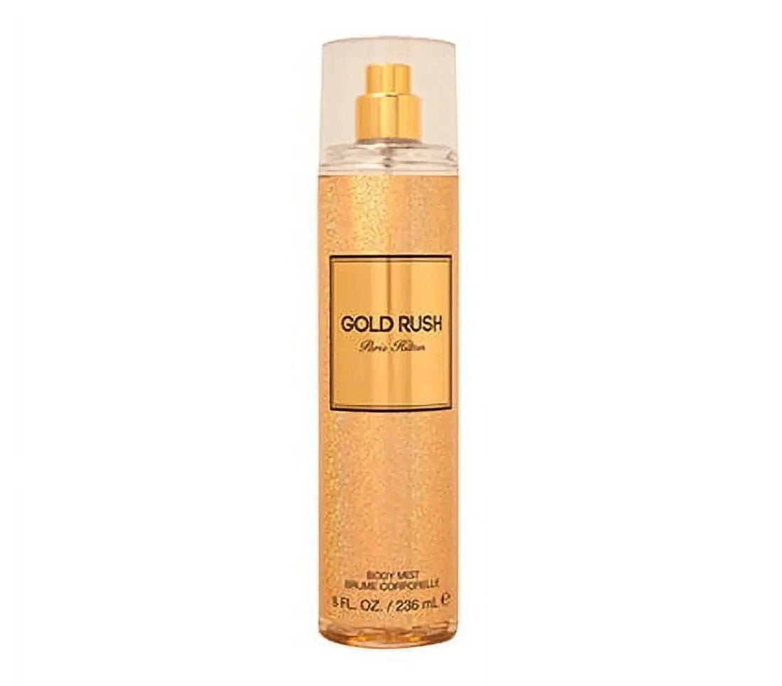 Gold Rush By Paris Hilton For Women 8.0oz Body Mist Spray by perfumesandrea