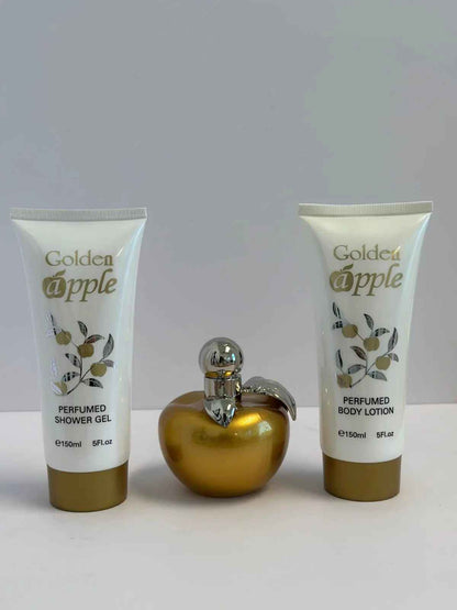 Golden Apple For Women EDP Spray (3pc Gift Set)