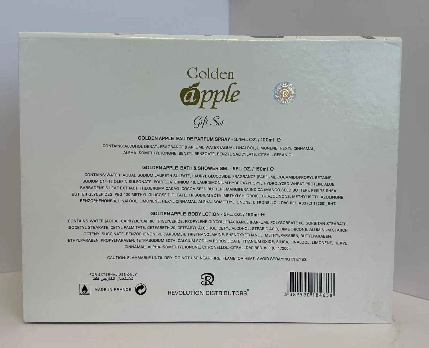 Golden Apple For Women EDP Spray (3pc Gift Set)