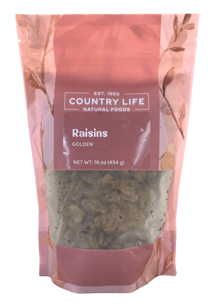 Raisins, Golden by Country Life Natural Foods