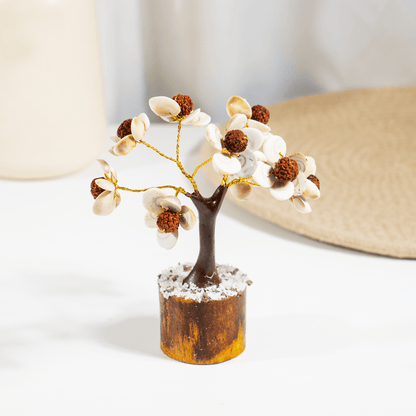 54Beads Gomati Chakra With Rudraksha Tree|Gomati Chakra Tree  DestGlow