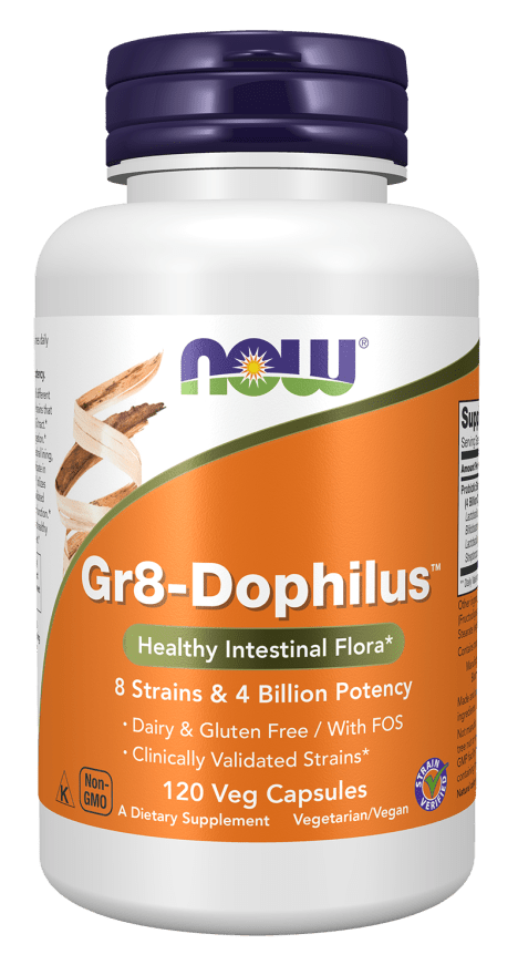 Gr8-Dophilus™ Veg Capsules - Probiotics by Country Life Natural Foods