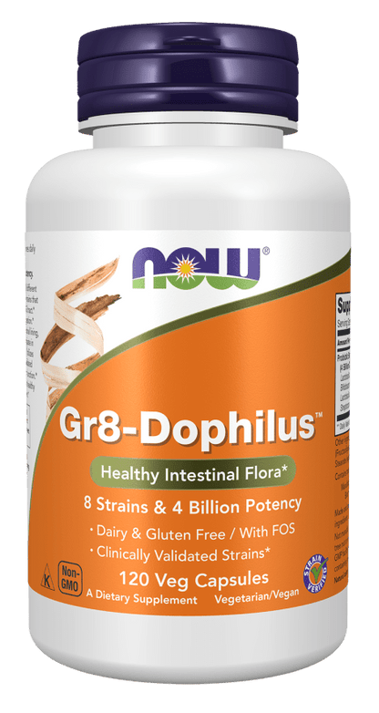 Gr8-Dophilus™ Veg Capsules - Probiotics by Country Life Natural Foods