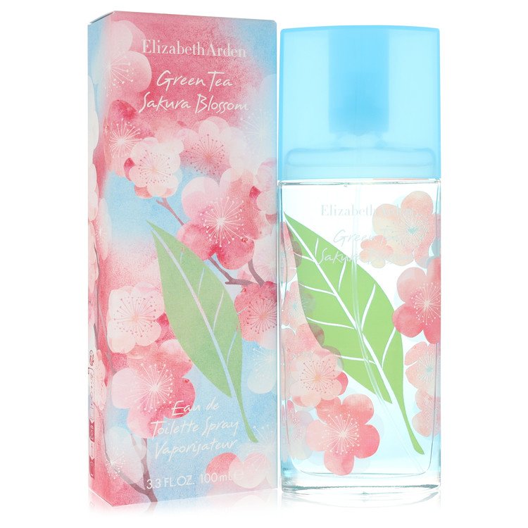 Green Tea Sakura Blossom by Elizabeth Arden Eau De Toilette Spray 3.3 oz for Women 