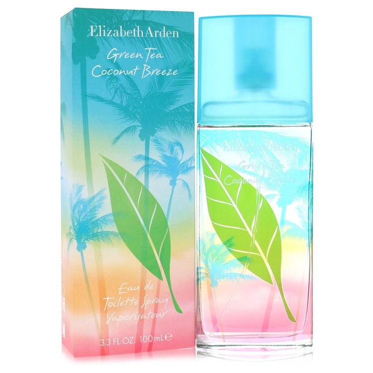 Green Tea Coconut Breeze by Elizabeth Arden Eau De Toilette Spray 3.3 oz for Women 