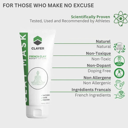 CLAYER HEALING CLAY MASK by CLAYER