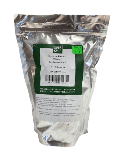 Rooibos Tea, Green, Organic by Country Life Natural Foods