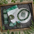 Green Aventurine Crystal Gift Set For Emotional Support and Protection, Real Polished Gemstones.  DestGlow