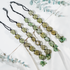Green Aventurine Crystal Hanger, Car Accessories (Emotional Understanding and Luck And Good Fortune)  DestGlow