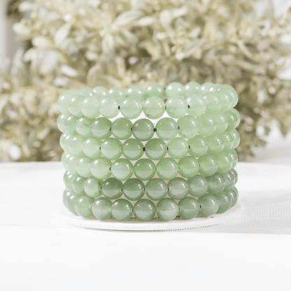 Green Aventurine Bracelet (Emotional Understanding and Attraction)  DestGlow