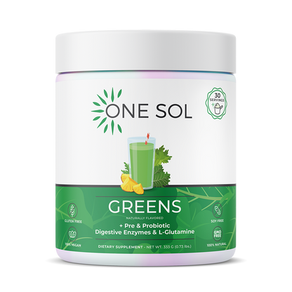 Greens + Pre &amp; Probiotic with Digestive Enzymes