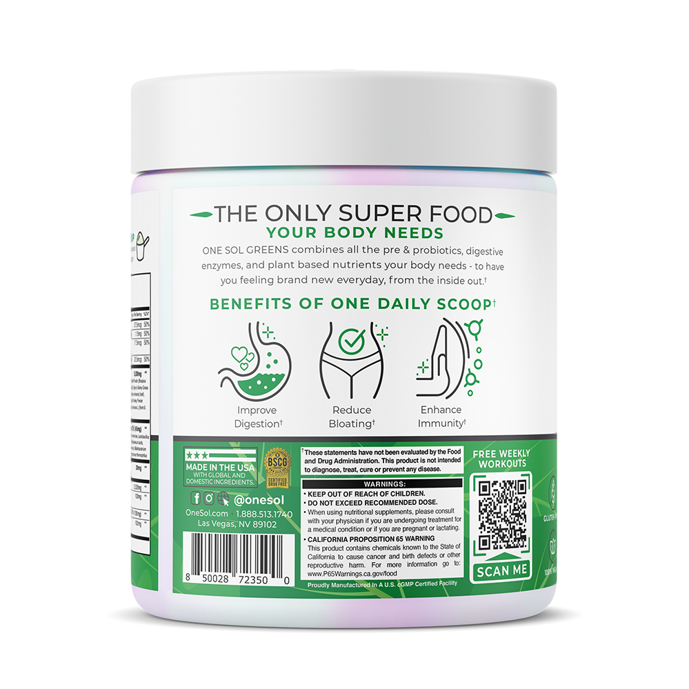 Greens + Pre &amp; Probiotic with Digestive Enzymes