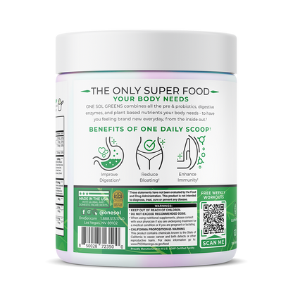 Greens + Pre &amp; Probiotic with Digestive Enzymes