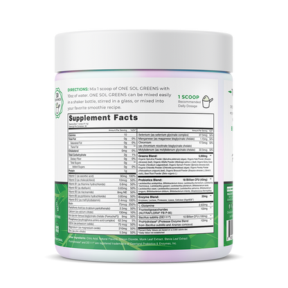 Greens + Pre &amp; Probiotic with Digestive Enzymes