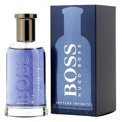 Grey Infinite By Hugo Boss For Men 3.3 oz EDP Spray by perfumesandrea