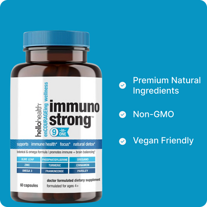 9-in-1 Immune Support Natural &amp; Detox capsules