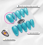 Mermaid's Purse 🧜‍♀️ NFC Nails That Share Your Socials